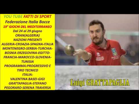 Bocce : 19° Giochi del Mediterraneo  2022