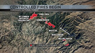 Controlled fires near Mt. Lemmon area to start soon