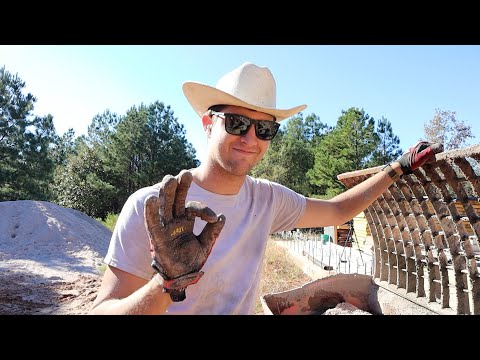 Rain Almost Ruined Our Rammed Earth Wall - Vlog 84