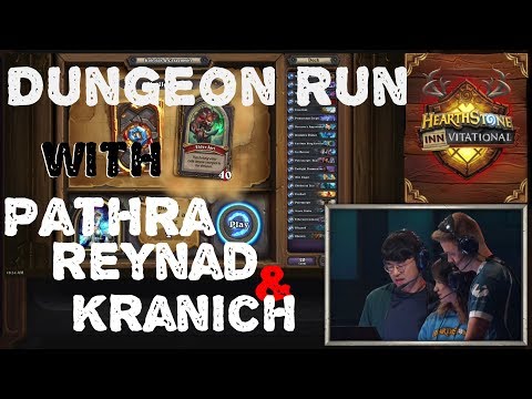Hearthstone Dungeon Run With Kranich, Reynad and Pathra!