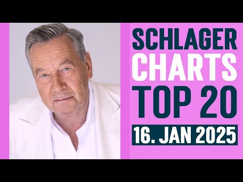 Schlager Charts Top 20 - 16. Januar 2025