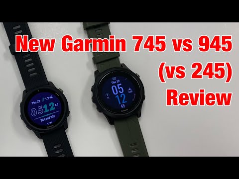 NEW Garmin Forerunner 745 vs 945 (vs 245) Review for CrossFit/HIIT Training FitGearHunter.com