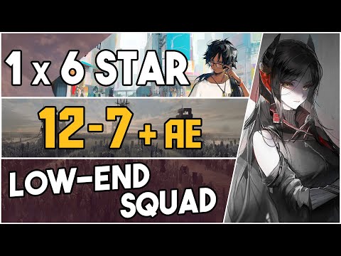 12-7 + Adverse Environment | Low End Squad |【Arknights】