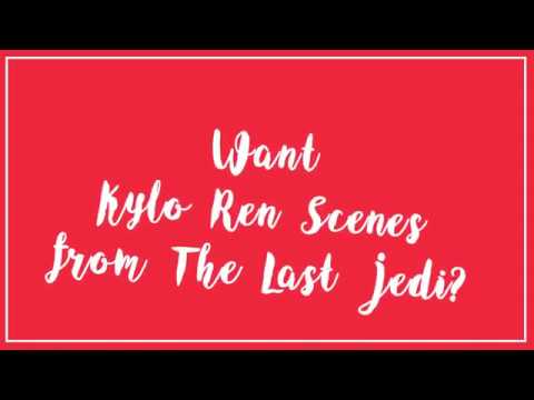 Kylo Ren Scene Pack Giveaway! (The Last Jedi)