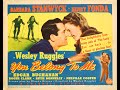 Barbara Stanwyck Henry Fonda Edgar Buchanan In You Belong To Me 1941 Story By Dalton Trumbo