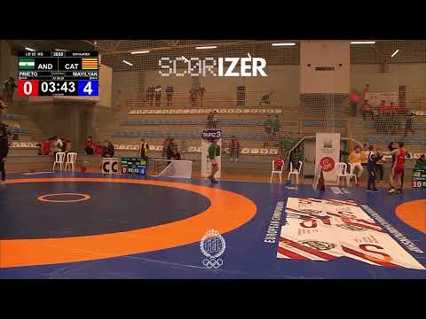 1/2 - 52KG - LO - PRIETO LOPEZ, PEDRO (AND) MAYILYAN PETROSYAN, RAZMIK (CAT)