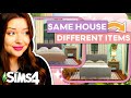 Building 2 IDENTICAL Houses But I Can't Use The Same Items in The Sims 4