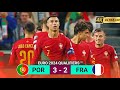 Portugal vs France 3-2 | Ronaldo Brace EURO 2024 qualifiers Highlights & Goals