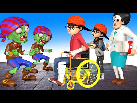 Good Son Nick Saves Farther vs Giant Zombies - Scary Teacher 3D Sad Story Animation