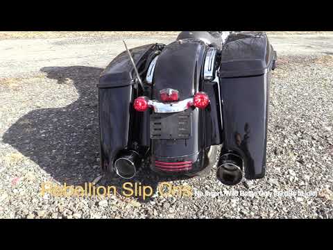 Penn Steel Works Rebellion 3 in 1 Slip Ons for Harley Touring - Sound ONLY