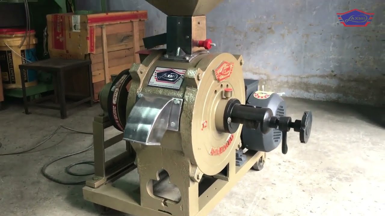 Watch video 12 Inch Commercial Atta chakki Vertical Flour Mill M: +91 8487036644 / 7226066664 Now 12 Inch Commercial Atta chakki Vertical Flour Mill M: +91 8487036644 / 7226066664