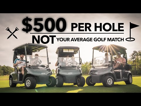 We played $500 per hole! This is NOT your average golf match… | ANTHONYSWORLD