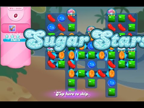 Candy Crush Saga Level 9434 (Sugar stars, No boosters)
