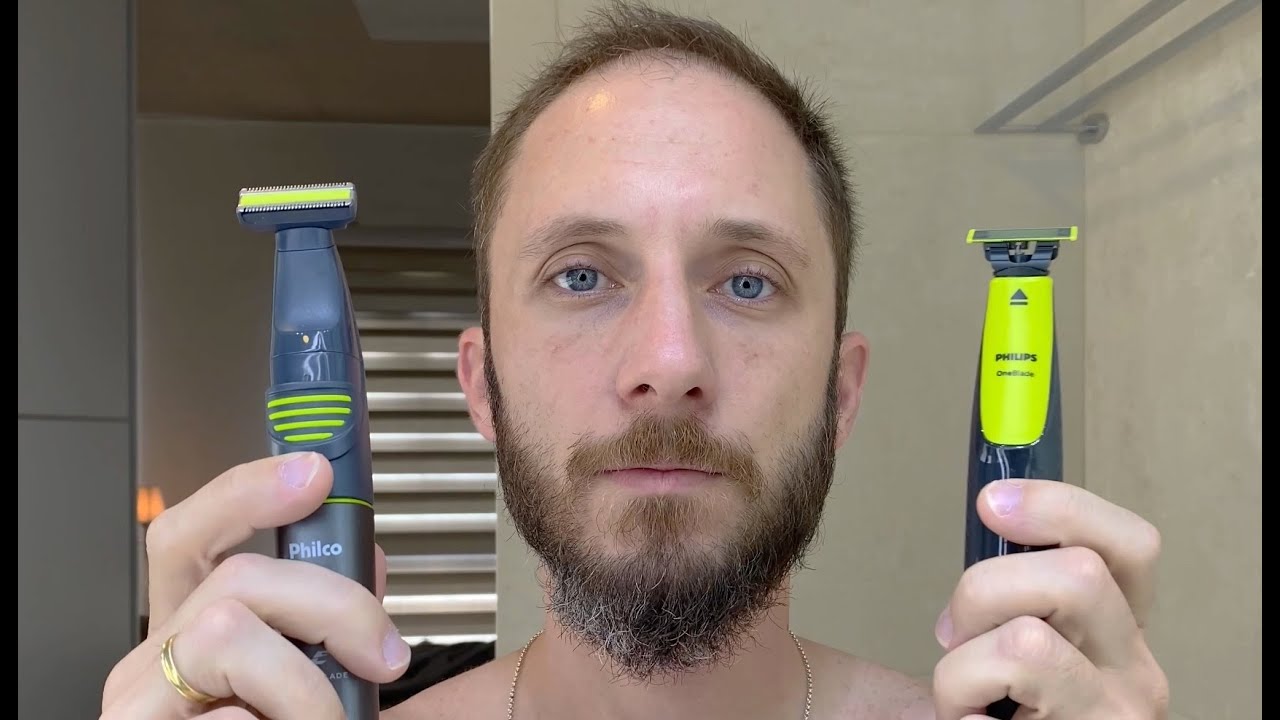 Qual Corta Mais Rente? OneBlade ou Easyblade Philips VS Philco Barbeador Elétrico Shaver Razor 4k