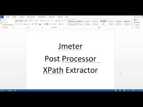 Performance Testing Expert - Jmeter - Post Processor - Xpath Extractor