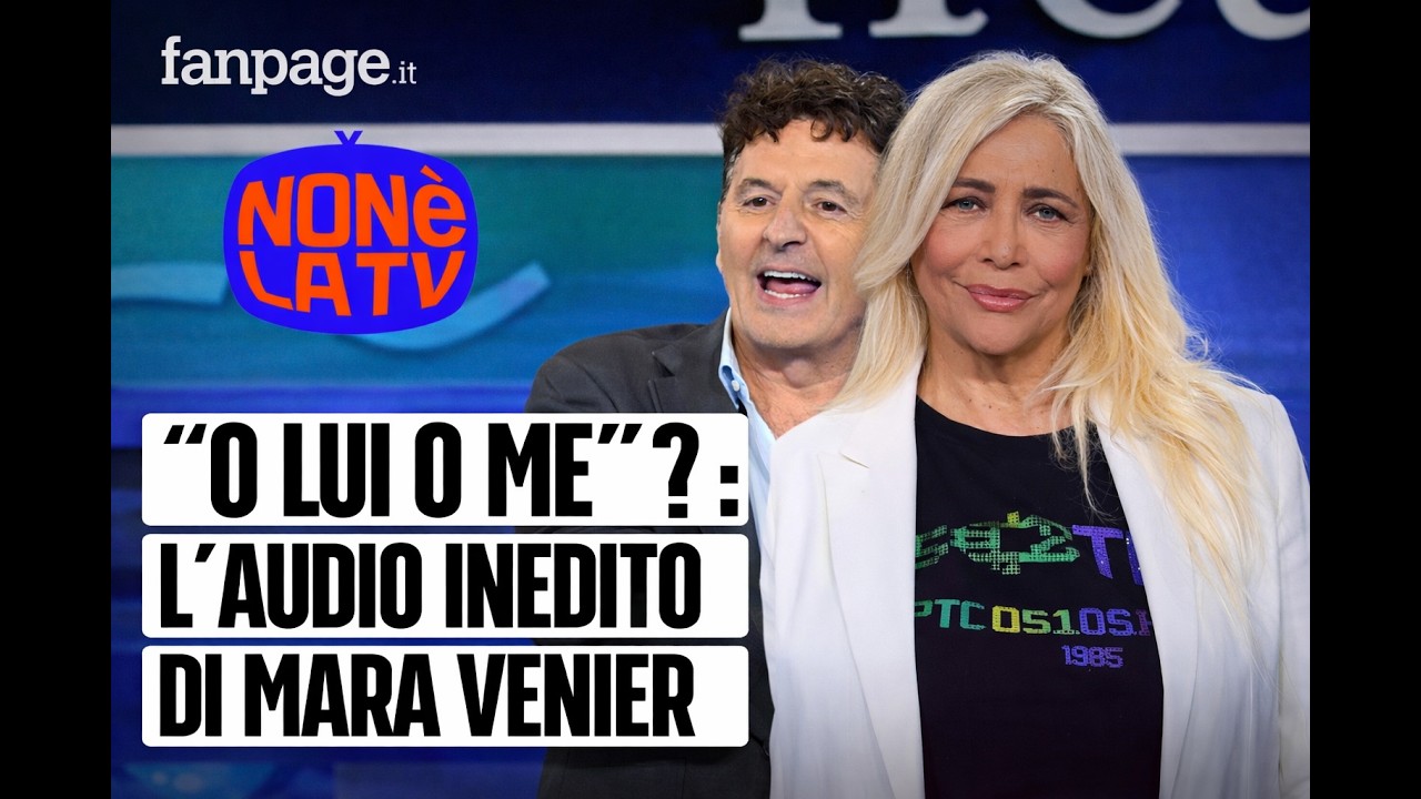 "O lui o me"? L'audio inedito di Mara Venier a Non è la tv (TRAILER)