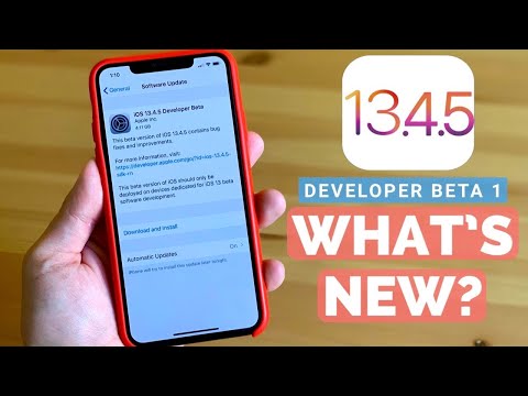 iOS 13.4.5 Beta 1 RELEASED - What's New & Should You Install It??