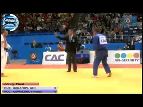European Judo Championship Chelyabinsk 2012 Final -66kg GADANOV Alim (RUS)-KOWALSKI Tomasz (POL)