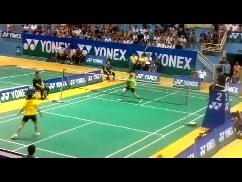 thu huyền vs vũ thị trang giải cầu lông toàn quốc tại thái nguyên 18/09/15
