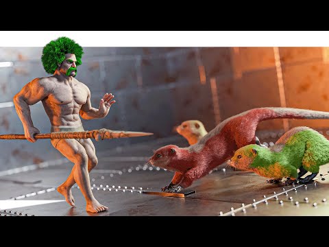 I Battled 100 Angry Otters in a Gauntlet Death Challenge - Monarky S4 EP47