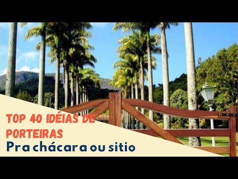 Idéias de entradas de sítio ou chácara pra se apaixonar