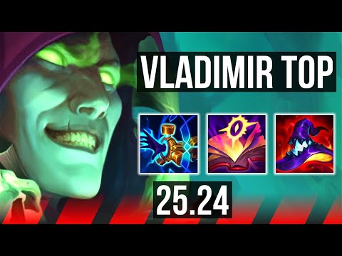 VLADIMIR vs YONE (TOP) | Good KDA: 18/2/7, 50K damage | EUW Master | 25.24