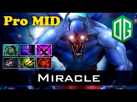 Miracle Mid Night Stalker - Dota 2 Gameplay