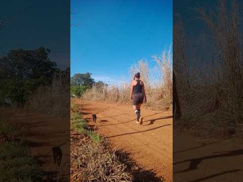 Caminhada sertaneja Comunidade Santa Rita município Vianópolis Goiás Brasil #interiordegoias