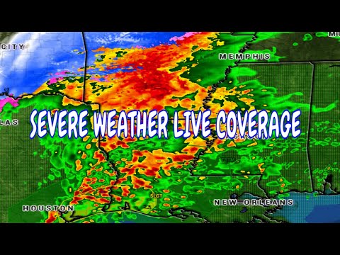 Severe Weather Live Coverage - Damaging Winds, Tornadoes -The Severe Weather Channel Live - Dec 2020