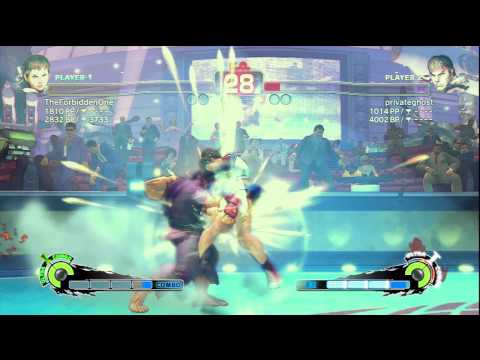 SSF4 AE Ver. 2012 TheForbiddenOne(Sakura) vs privateghost(Ryu)