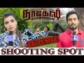 Nagesh Thiraiyarangam Shooting Spot Exclusive Aari Ashna Zaveri