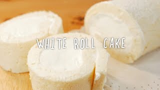 (ENG)새하얀 롤케이크 真っ白ロールケーキ How to make a White roll cake [스윗더미 . Sweet The MI]