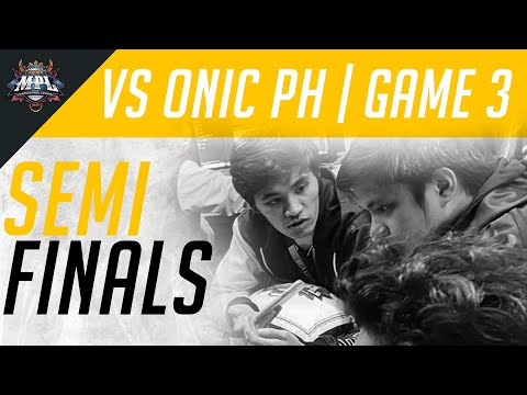 MPL PH S6: Semifinals | Bren Esports vs Onic PH [Game 3]