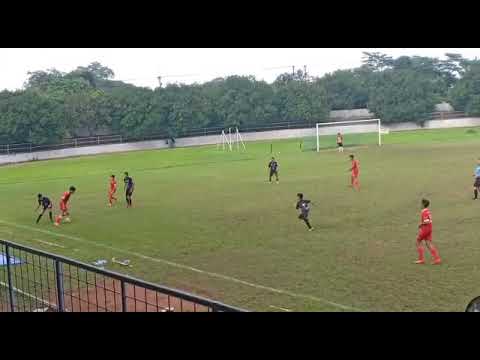 gool Xavier dari GFT Banten 1-0 lawan M"Private Bogor di liga FJL U 13 di Majalengka