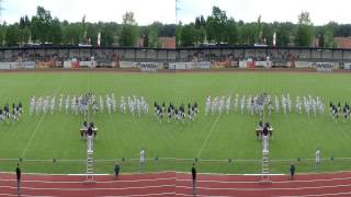 preview picture of video 'Fanfaronade 2014 3D (24) - Show: Fanfarenzug Strausberg'