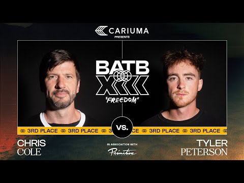 BATB 13: Chris Cole Vs. Tyler Peterson - 3rd Place - Battle At The Berrics | Presented By Cariuma