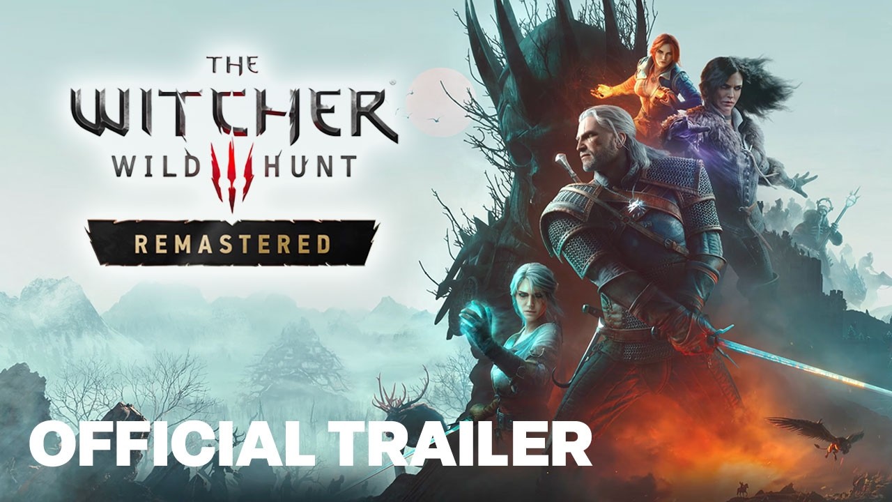 The Witcher 3: Wild Hunt Remastered - Official Announcement Trailer - YouTube
