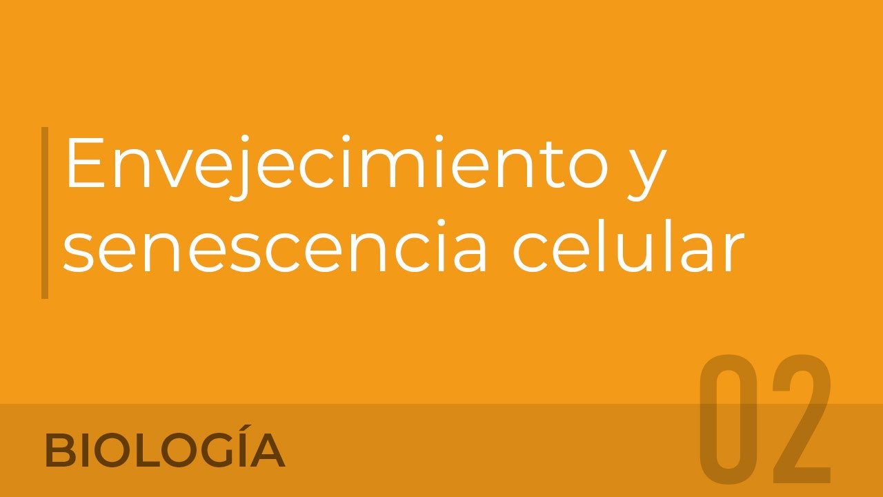 Envejecimiento y senescencia. Ignacio González Ginel