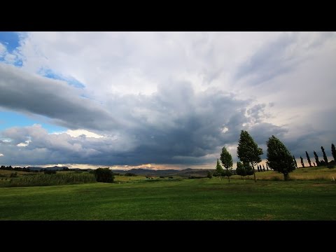Amazing Nature Footage | Approaching Thunderstorm Sky Clouds Time Lapse