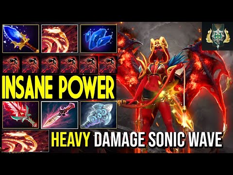 Dota 2 - Rank Push -  Queen Of Pain Arcana - Game play