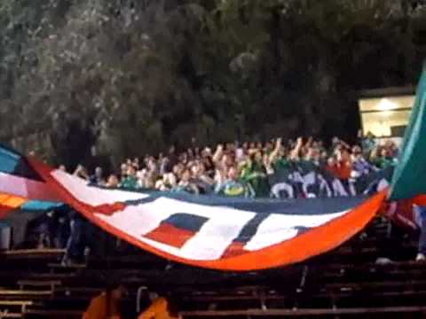 "Los Tanos - Ese Gol Ya LLegara." Barra: Los Tanos &bull; Club: Audax Italiano