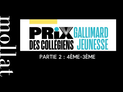 Prix des collégiens - Gallimard Jeunesse - 4ème-3ème