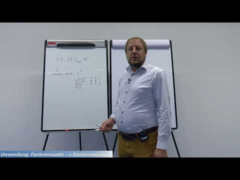 Exponentialdarstellung in das Binärsystem übertragen