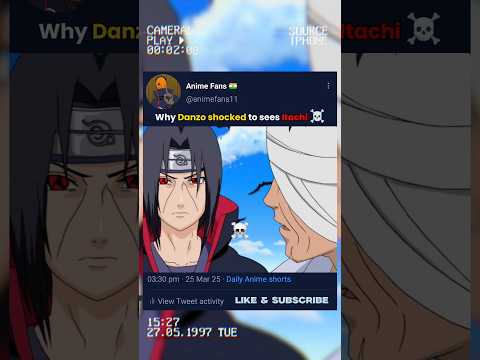 Itachi gets revenge on Danzo 😱☠️ | | Sasuke vs Danzo fight | | animefans11 #shorts #anime #sonyyay