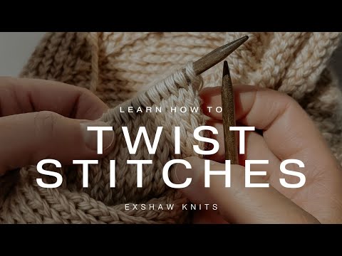 Learn Eastern Knitting With Twisted Knit & Purl Stitches