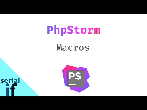 PhpStorm : Les Macros