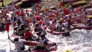 preview picture of video 'Départ 24H Kayak 2013 dimanche 02 / 06 / 2013'