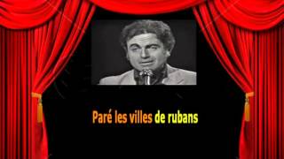 Karaoké Guy Béart   - Les couleurs du temps