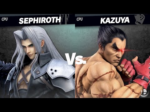Super Smash Bros. Ultimate - Sephiroth vs Kazuya