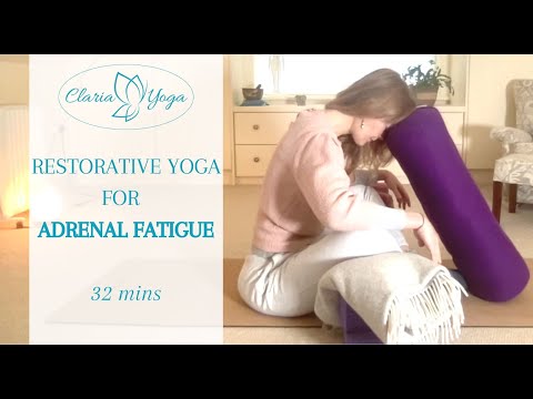 Restorative Yoga for deep release | Alleviate stress and adrenal fatigue